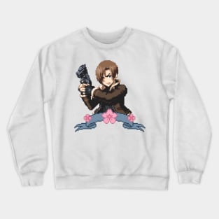 Leon Kennedy Pixel Design Crewneck Sweatshirt